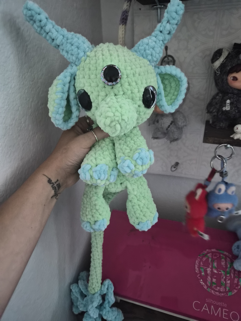 Handmade Crochet Celestial Fairy Snuggler